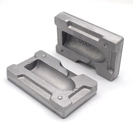 Dimatteo Deep Drop Weights Mold with 1 Cavities and 1000g for Deep Seafishing, 10 pcs S/S Wire and 20 pcs Swivel Includes