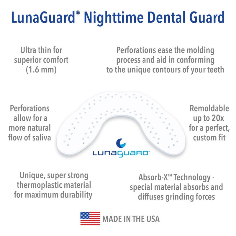 Protector dental nocturno – Cómodo protector bucal para bruxismo –