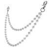 Rhinestone Pants Chain, Stylish Dainty Ceramic Beads Pants Chain Belt