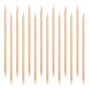 WOONEKY Nail Art Accessories 100pcs Nail Sticks Cuticle Remover Perfect