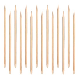 WOONEKY Nail Art Accessories 100pcs Nail Sticks Cuticle Remover Perfect for Home Salon