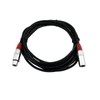 OMNITRONIC XLR Cable 3-Pin 3 m Black / RT Audio