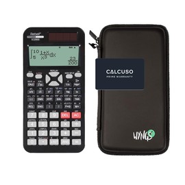 Rebell SC2080S Calculator with Protective Case from WYNGS in Black - Basic Set