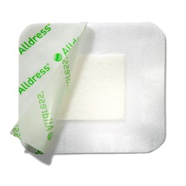 MOLNLYCKE HEALTH CARE US LLC Alldress Absorbent Film Composite Dressing 4" x 4" 2" x 2" Pad Size BX of 10