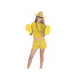 Forum Yellow BOXER SHORTS School Spirit Colors Cheerleader Team Rally Sports