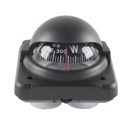 Nicear Car Compass Dashboard Compass Outdoor Navigation Adjustable Folding Directional Navigation Ball for Car Boat RV Sailing Dashboard Mount