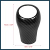 TUCKBOLD Car Gear Shift Knob Panel Cover Carbon Fiber Pattern
