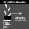 Maca Negra 1000 Peruana Orgánica Por Porción Azúcar Suplemento Alimenticio