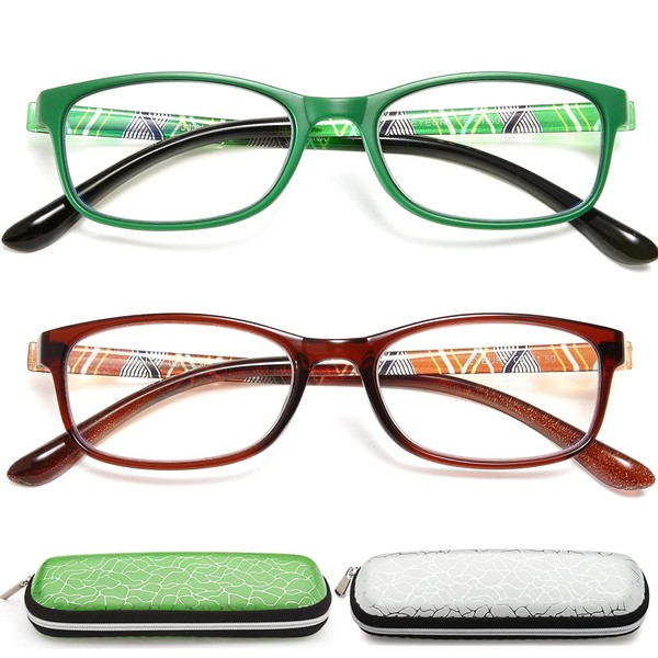 EYEURL Reading Glasses For Men Women - Blue Light Blocking