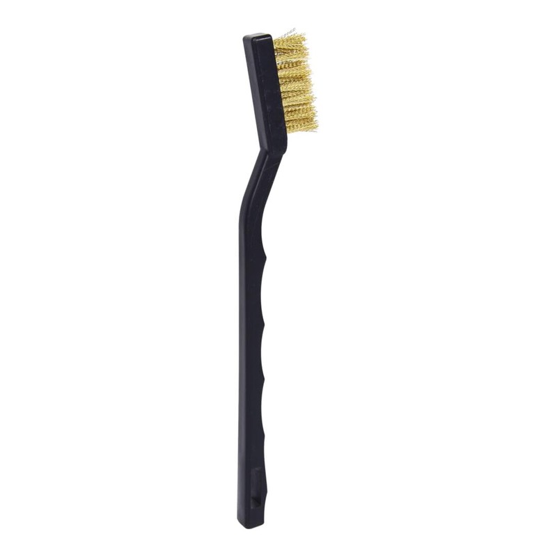 KS Tools 201.2316 170mm Sparkplug Wire Brush Brass