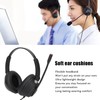X6D USB 2 Telephone Headset Noise Cancelling Speaker Volume Adjustment