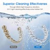 Tulbeys Ultrasonic Retainer Cleaner, 45kHz Ultrasonic Cleaner with UV Light