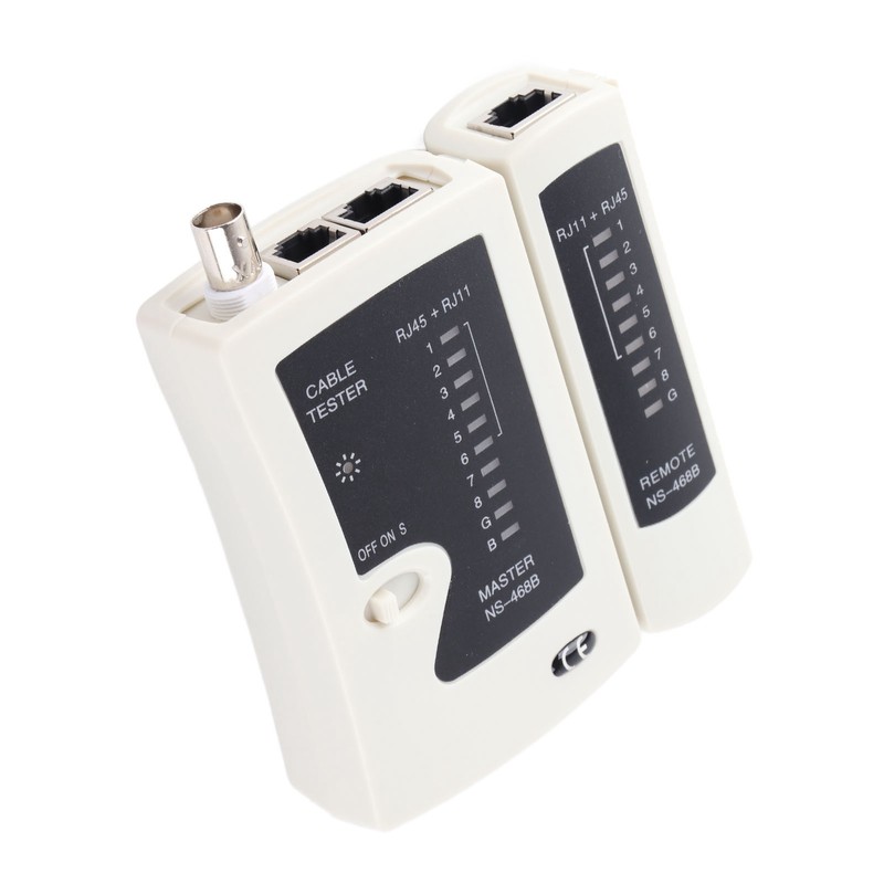 NS‑468B BNC Network Cable Tester Universal Rj45 Rj11 Wire Testers