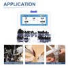 DTGN 100pcs M4 Button Head Socket Cap Screw Kit -