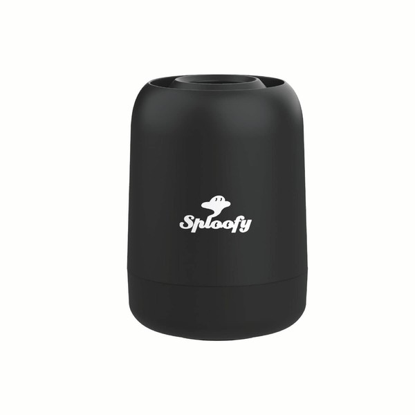 Sploofy PRO - Personal Smoke Air filter - With Replaceable Cartridge (Black Pro)