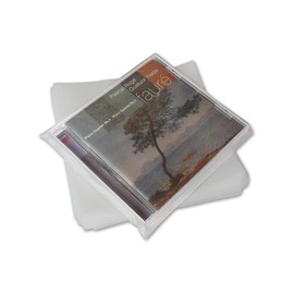 CD Protective Cases Empty Cassette Digipack Protected (Pack of 100)