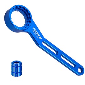 6-in-1 Kurbelabzieher Fahrrad Tretlagerschlüssel Centerlock Werkzeug Fahrrad Bremsscheibe (12/16-Zahn) für Hollowtech II Kompatibel für BBR60/BB80/BB51/PF30