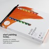 Daler-Rowney Simply Acrylic Paint Set, 24 Assorted Colours, Ideal for