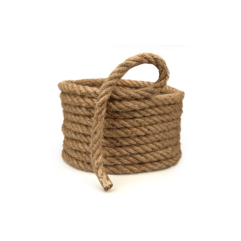 Rope & Cord 100% Hemp Natural Jute Cord – Eco-Friendly