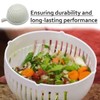 Salad Cutter Bowel Plastic Material Multi-Functional Salad Cutting Bowl for