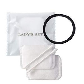 Hotel Amenities Industrial Women's Set (Lady 's set) Cotton, Elastic Hair, Cotton Swab Set Matte Bag