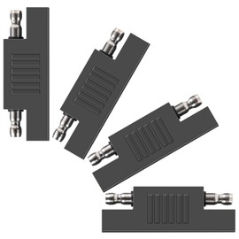 Usngsny SAE Polarity Reverse Adapter - Quick Disconnect SAE Connector for Solar Panel, Battery Charger & Maintainer (4-Pack)