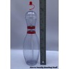 Large Bowling Pin Water Bottles Clear - 6 Pack