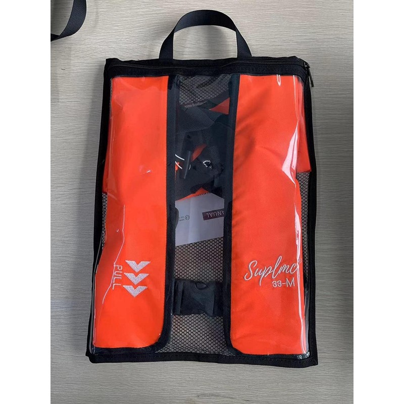 Suptmv Inflatable Life Jacket Life Vest Basic Automatic/Manual (MC901-150M-ORA)