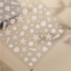 HYWWPFLAY 2 Sheets 5D Embossed Beach Nail Stickers - Starfish,