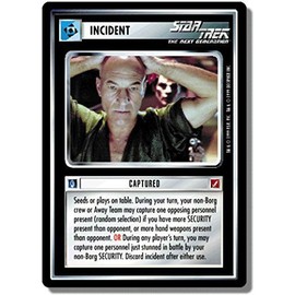 Decipher Star Trek CCG 1E BOG Blaze of Glory Captured GU29