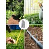 GROWNEER 8 Inch 50 Pack Landscape Staples Heavy Duty 11