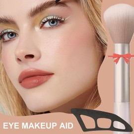 Eyetour Eyeshadow Tool, Eyeshadow Assistant, Tarjeta de Guía de Sombras de Ojos Lavable y Reutilizable, Plantillas de Sombras de Ojos Para Ojos, Plantillas de Maquillaje Rápido, Makeup Tool (4 Pcs)