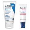 Kit Bolso Eucerin Aquaphor Labios + Cerave Crema Hidratante