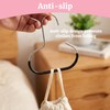 6 PCS Durable Steel Hangers Maximize Closet Space with Versatile