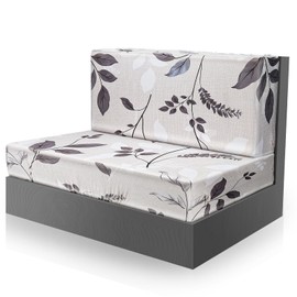 RV Chair Covers Stretch RV Couch Covers Washable Furniture Protector for Car Trailer Including 1 Back Cover 1 Bench Cover Beige (1 Set)