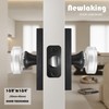 Newlaking Passage Crystal Glass Door Knobs Interior Door Knobs Door