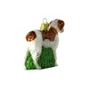 Old World Christmas Ornaments Brittany Spaniel Glass Blown Ornaments for