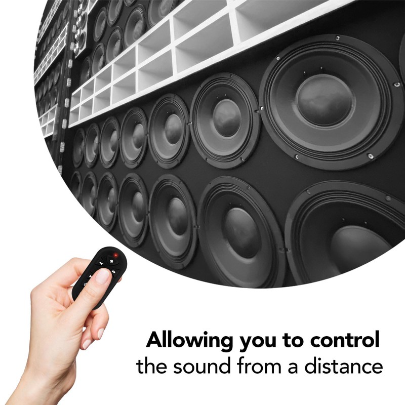 Taramps Universal Remote Control TLC 3000 Black Long-Distance, 16 Functions,
