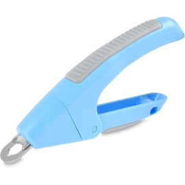 Vibrant Life Small Dog Manual Nail Clipper Trimmer Cut and Trim, Blue