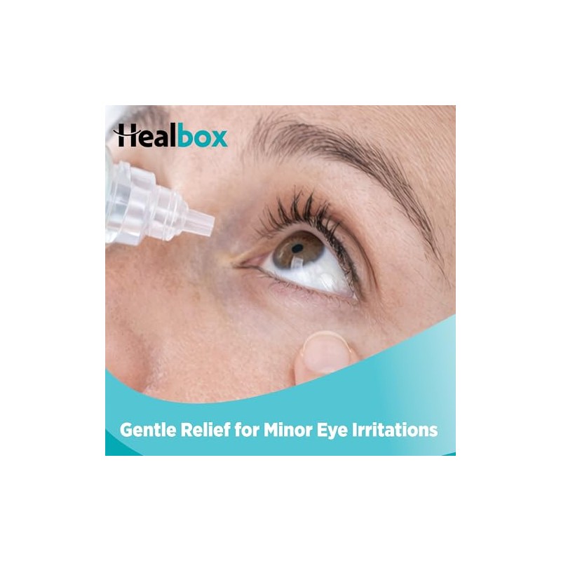 Sterile Saline Solution Eye Wash 20ml Box of 30