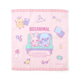 Sanrio 951480 Sanrio Hand Towel, 13.4 x 0.2 x 14.2 inches (34 x 0.5 x 36 cm), Wrap Around the Bounce, Zaggy Design Series, Character 951480