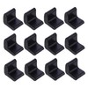 Tofficu 30pcs Shaped Rubber Angle Pads Furniture Protector Caps for
