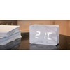 Kutia Brick Click Clock - Color: Aluminum Brick Click Clock