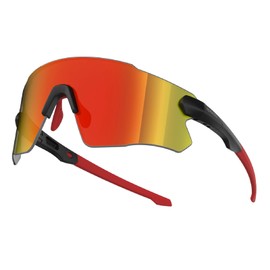 ER00 115 pequeñas gafas de sol deportivas sin marco para adolescentes, adecuadas para ciclismo, béisbol y correr.