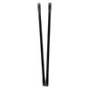 Timyrimy 100cm/39.4inch Garden Swing Replacement Bars, Bronze Metal Elliptical/Rectangular Rods