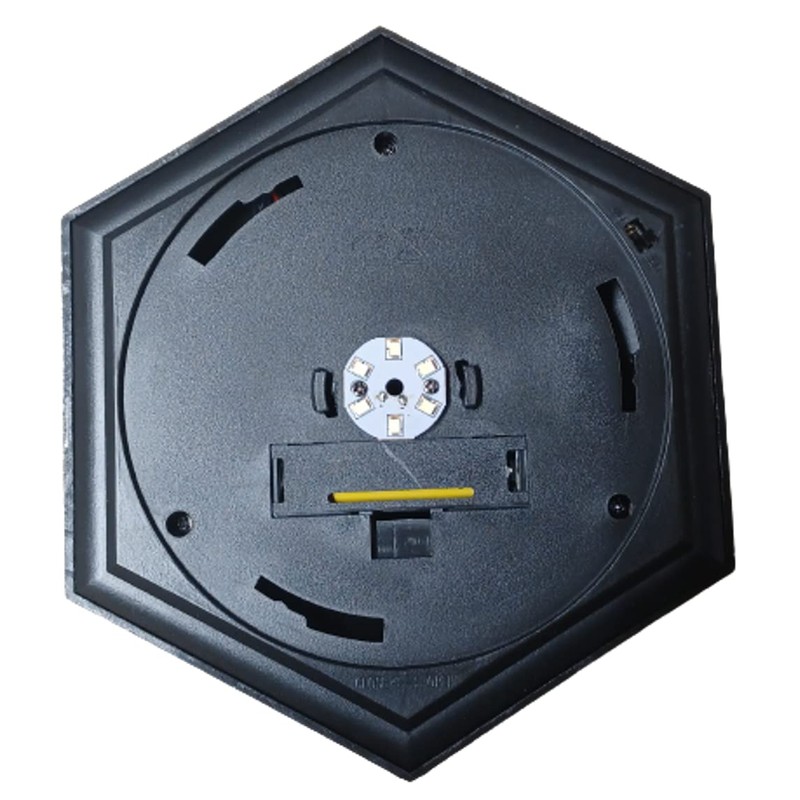 6 pcs 4X4 Base Black Color Solar Post Cap Light