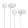 3.5mm Wired Control InEar Headphone Stereo Earphone with Microphone Wide