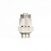 Straight hose screw connection with 1/8 inch male thread, hose