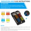 WENLISELL 12 Way 12V Fuse Box, Blade Fuse Board Holder