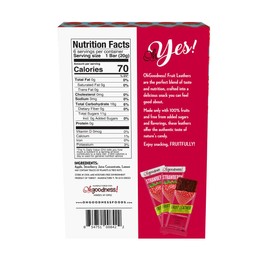 Oh Goodness! Fruit Leather Strawberry 3 Pack